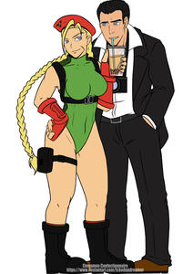 Cammy X Frank West Commission